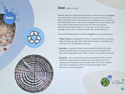 Interactive display at Ecopark