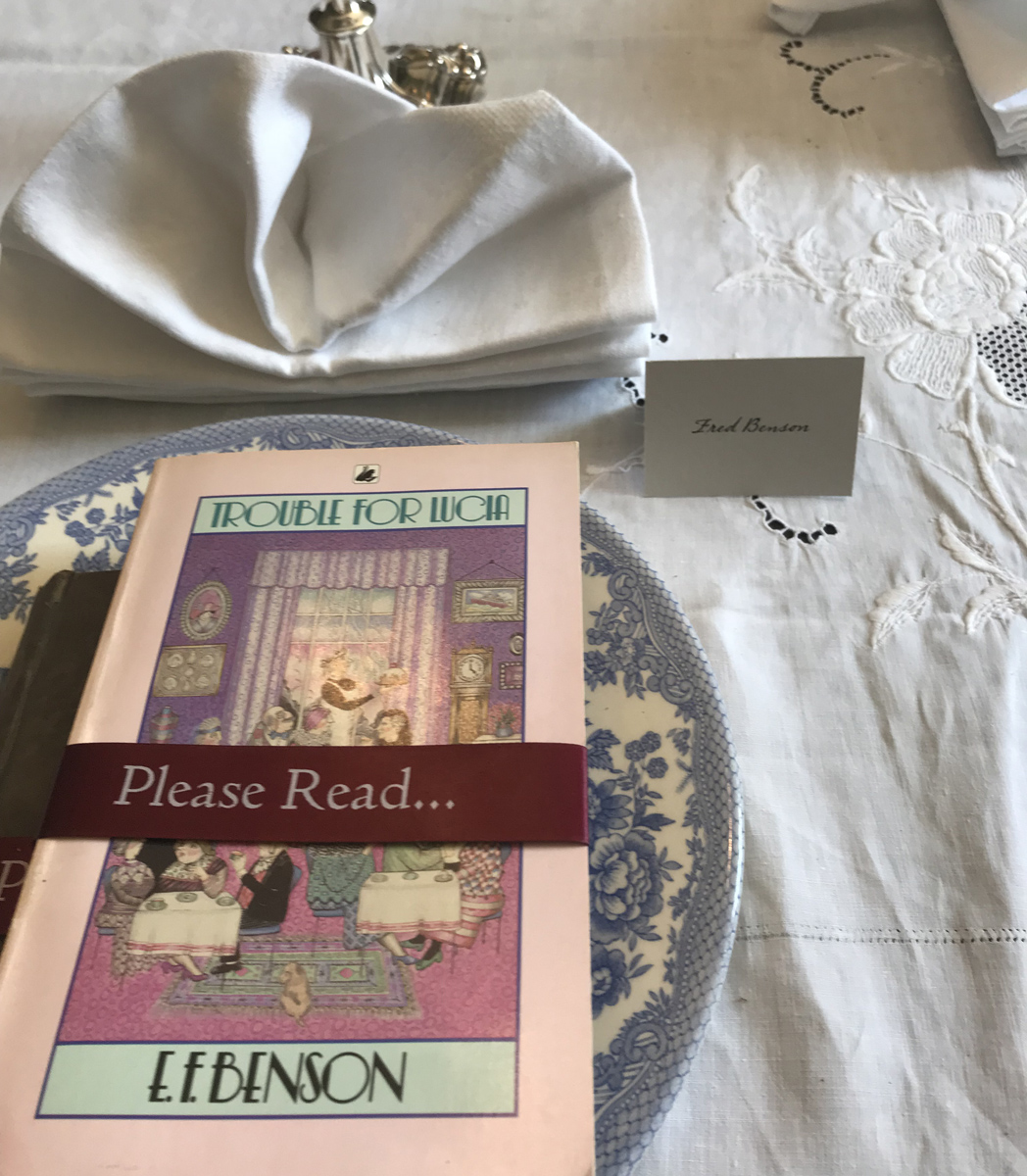 A place setting in the Dining Room, Lamb House